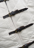 Gambeson with buckles, natural colour