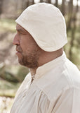 Plain Medieval Coif, natural-coloured