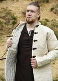 Gambeson with buckles, natural colour