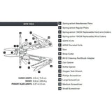 Leatherman - OHT Coyote Tan avec étui MOLLE noir