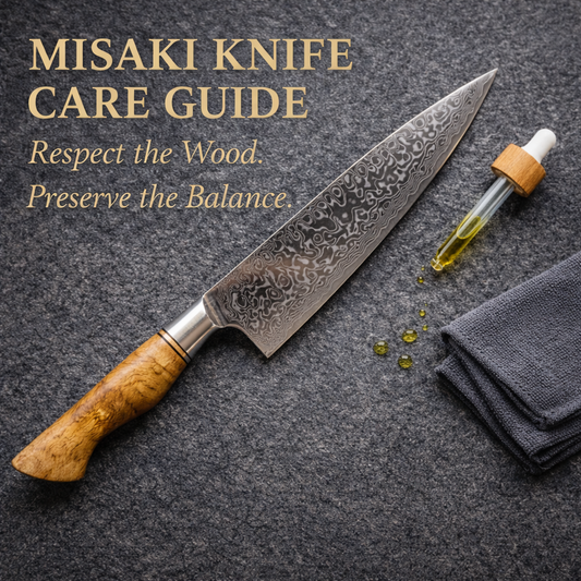 Wood Maintenance for Misaki Knives: Essential Tips for Longevity