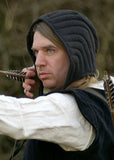 Padded arming cap, natural colour
